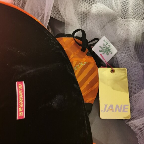 Glamorous Jane Red Outfit Set Women's Sz Size Small Dress Purse Agejo Gyaru Rare - Picture 3 of 14